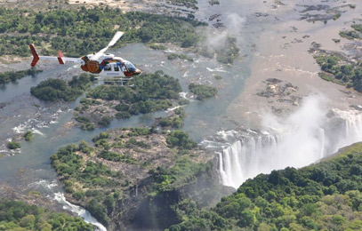 Flight Over Victoria Falls