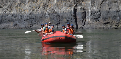 Rafting at Victoria Falls