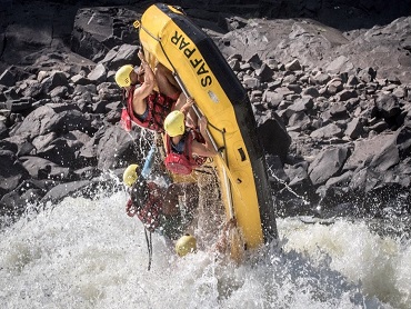 Zambezi white water rafting